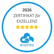 Erento-Auszeichnung als erneut »Bester Gerätevermieter 2026«