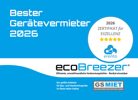 GSMIET wieder Bester Gerätevermieter 2026!
